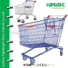 unfolding Style and Steel Material french shopping trolley